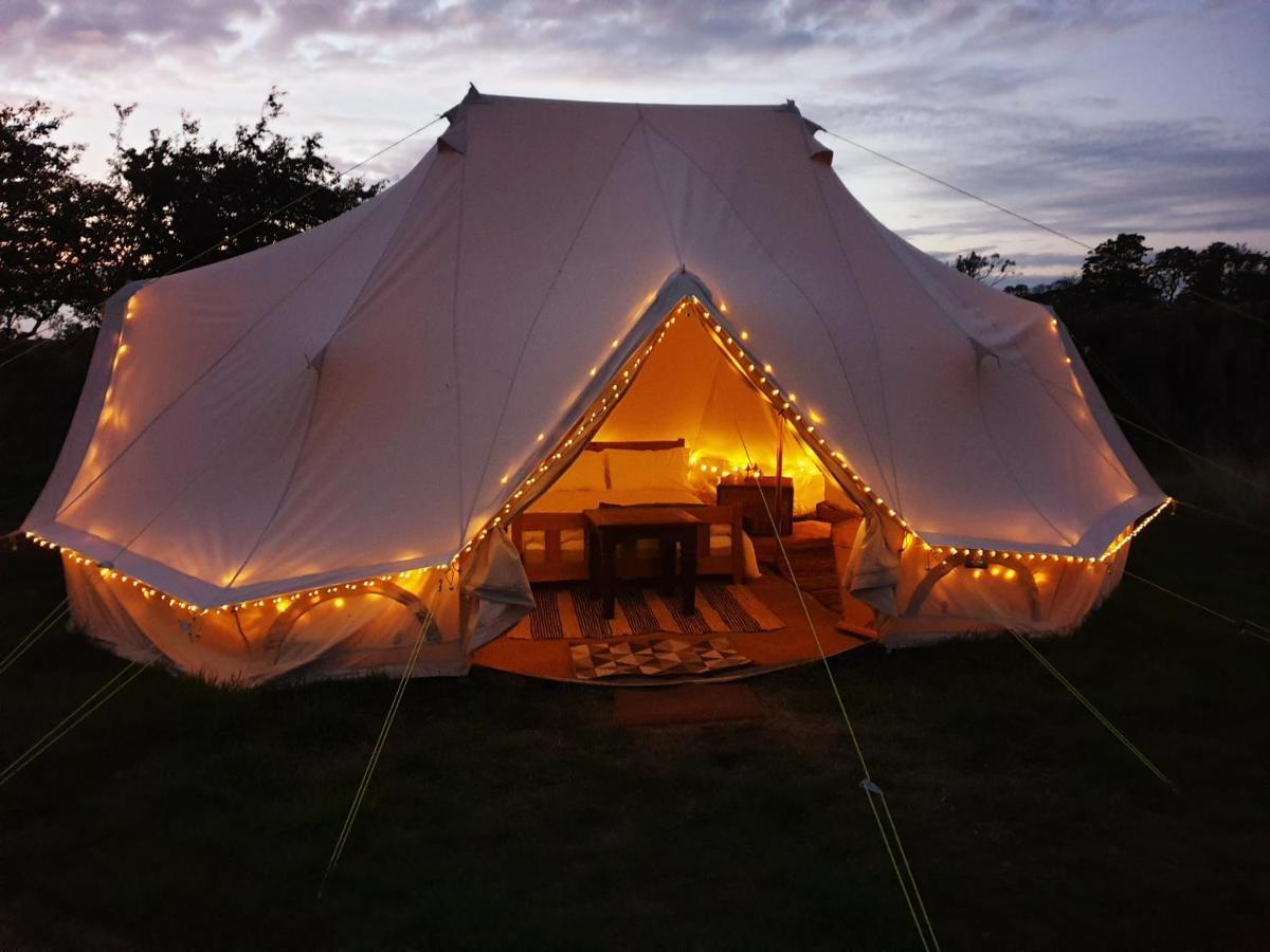6M Emperor Tent Near Whitby With Log Burner Liverton Экстерьер фото