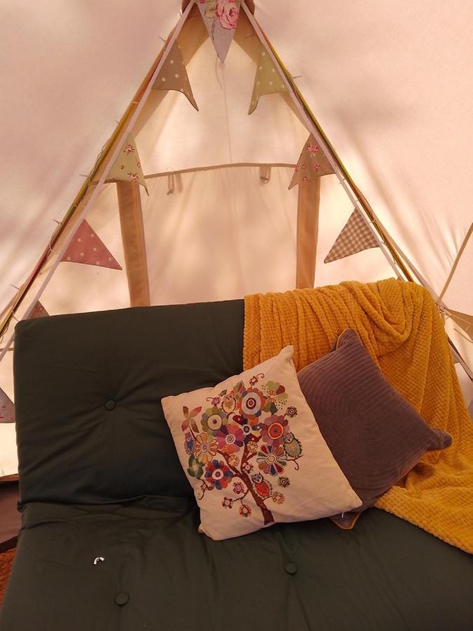 6M Emperor Tent Near Whitby With Log Burner Liverton Экстерьер фото
